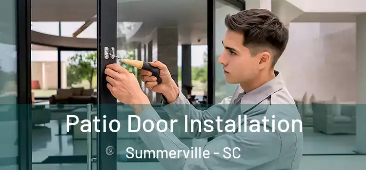  Patio Door Installation Summerville - SC